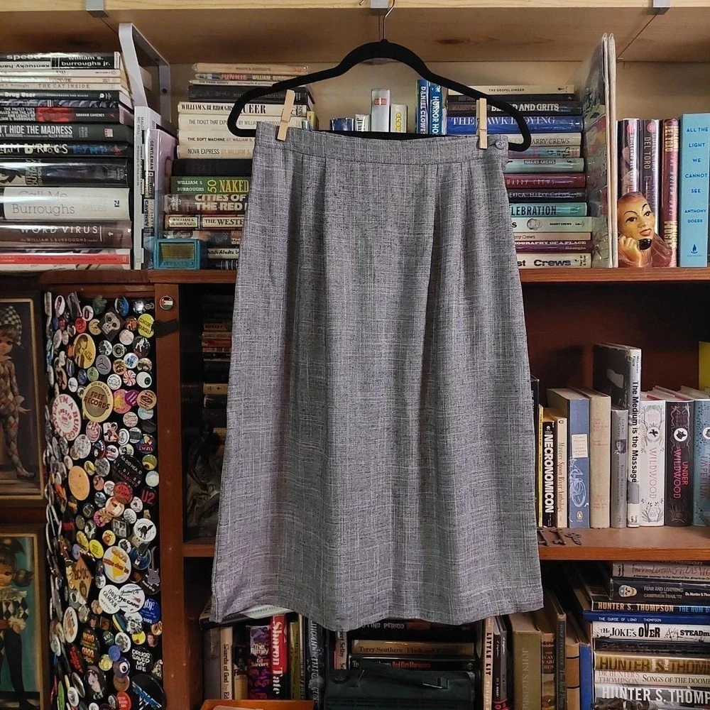 Vintage grey skirt.